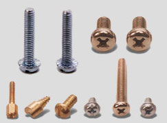 Brass Pan head Screws