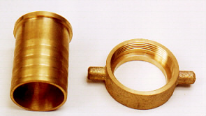 Brass Brass Hose Fittings Nipples  Brass Hose Fittings hose Barbs Nipples and Barbs for Rubber, PVC, Reinforced
 and Synthetic Hoses. Hose Tails and barbs are  Machined to perfection and 
    available in different forms with or without threads as per requirements. Brass
        Hose Barbs and hose nipples and fittings / accessories for flexible hoses
        are available in all the sizes from 1/8