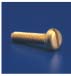 BRASS SCREWS Cheese head slotted grub screws 