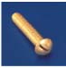 BRASS SCREWS Cheese head slotted grub screws 